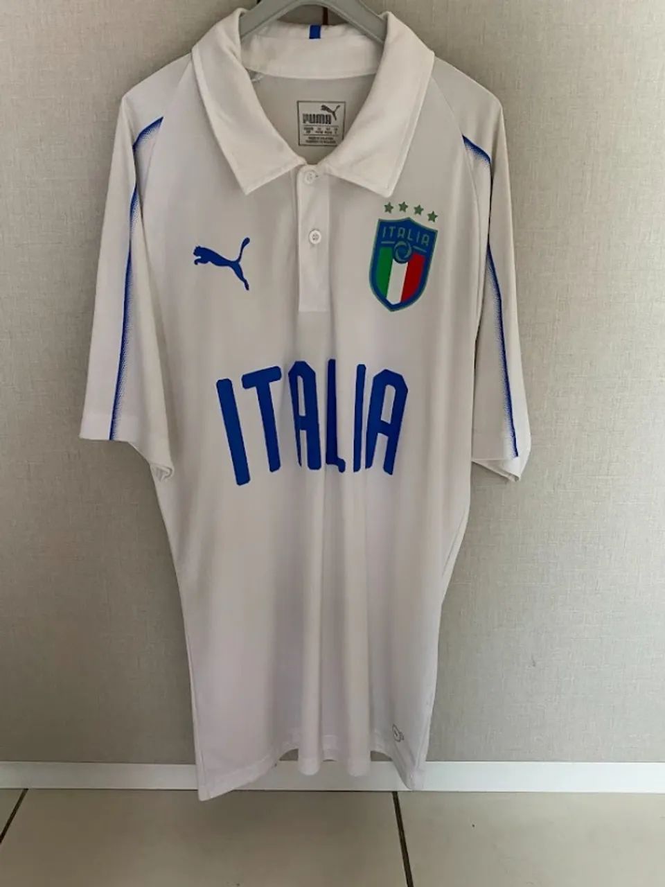 Camisa Italia Polo Puma Original