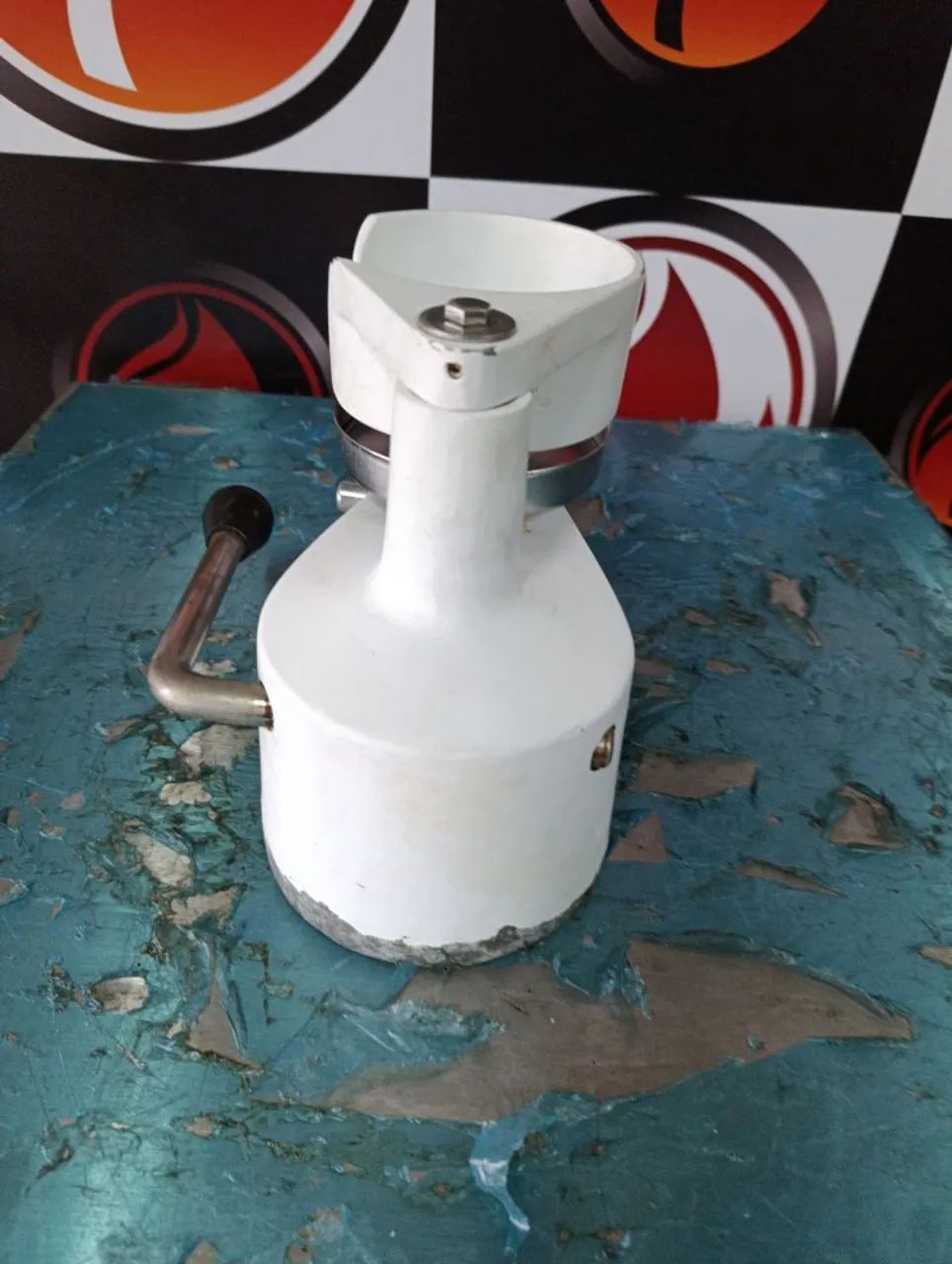 Modelador de hambúrguer manual usado funcionando perfeitamente  - Foto 4