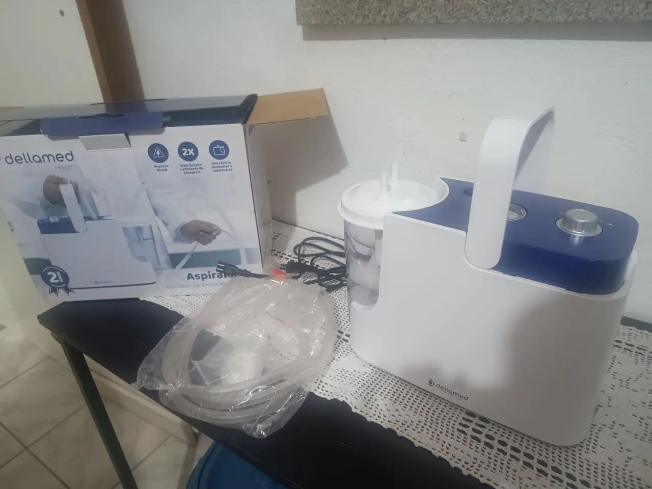 Aspirador de Secreção e Fluidos AspiraMed Dellamed - Foto 3