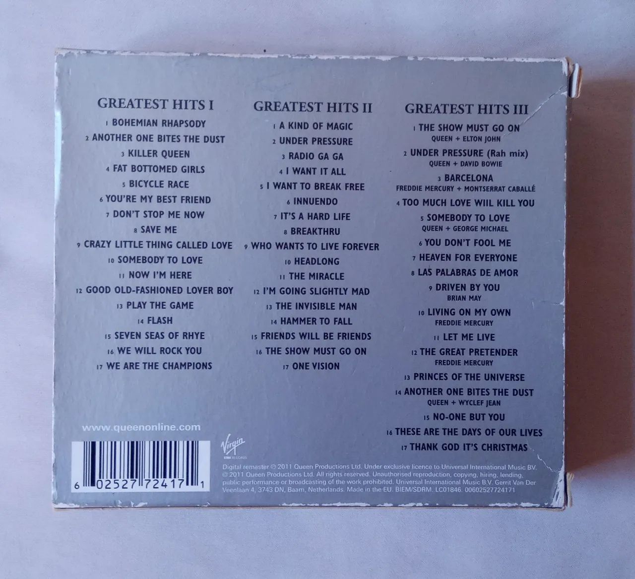 CD Queen - Greatest Hits I II & III - The Platinum Collection - Foto 3