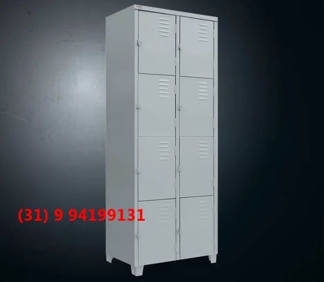 Roupeiro Escaninho 8 Portas Novo Frete Gratis - Foto 3