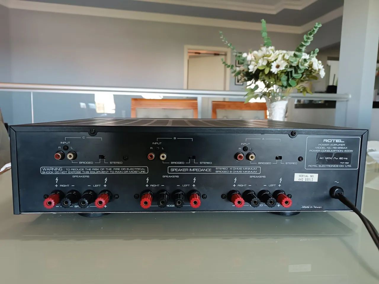 Amplificador Integrado Potência Rotel RB-956AX - Foto 2