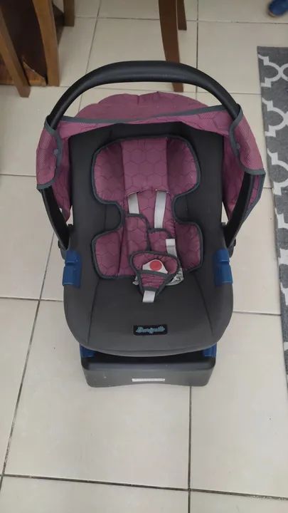 Bebê conforto Burigotto Touring com base de encaixe - Foto 3