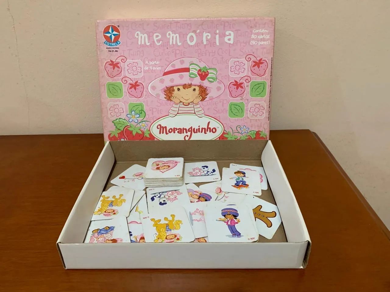 Jogo da memória moranguinho 