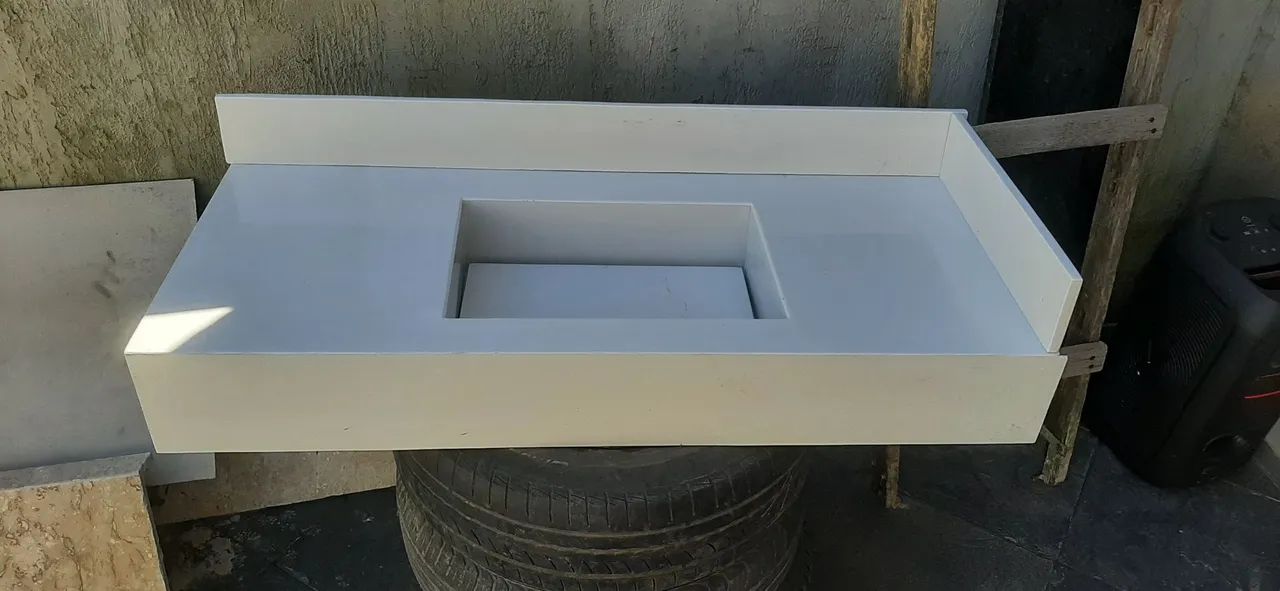 PROMOÇÃO PIA ESCULPIDA BRANCO PRIME - Foto 3