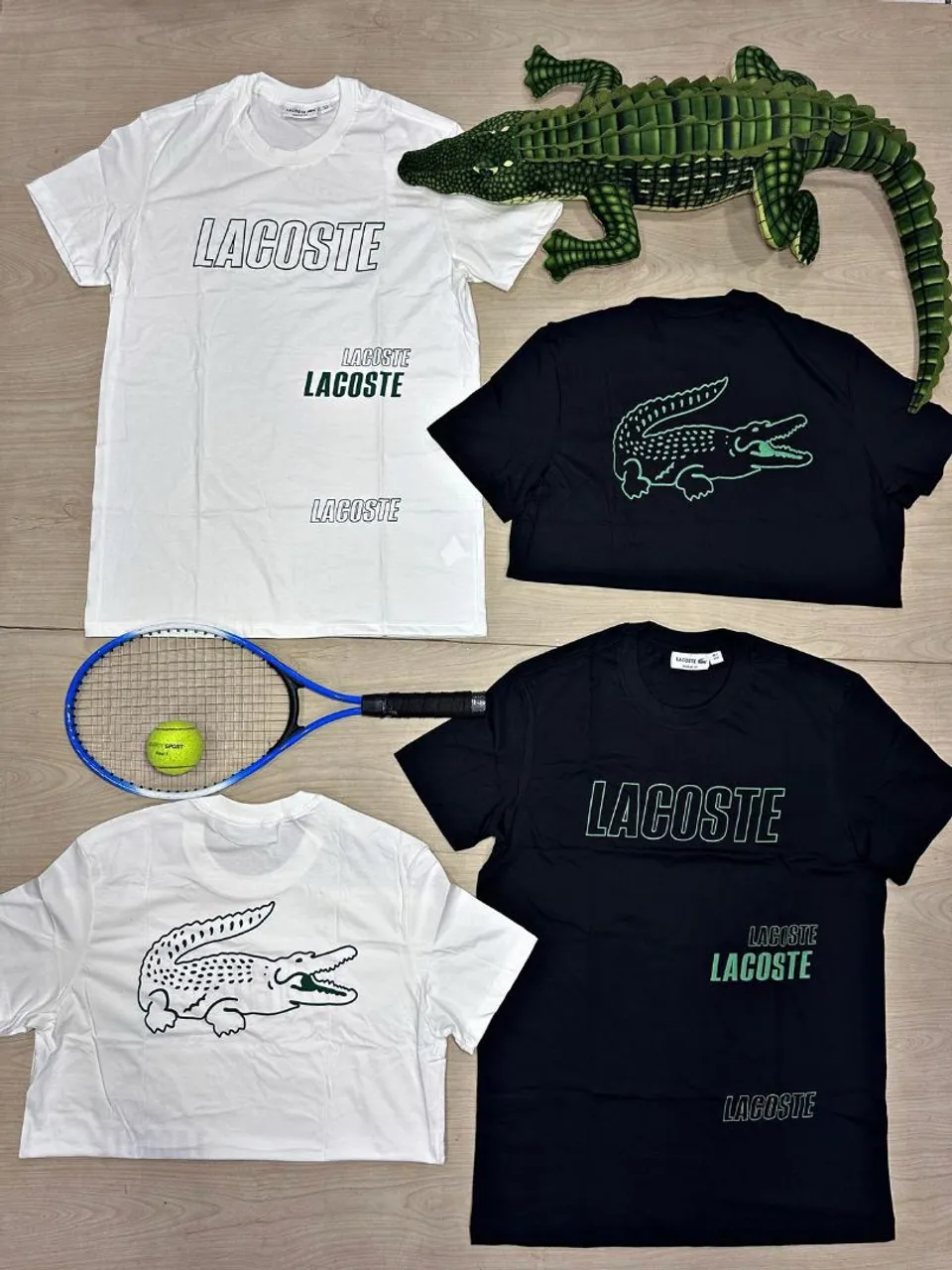 Camisas Lacoste - Diversas cores e estilos