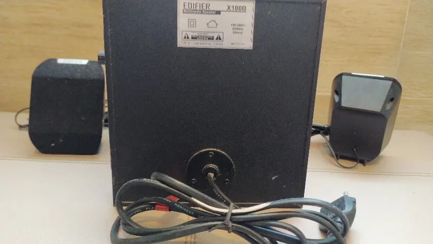 Caixa de Som, home theater, Edifier X100B Multimidia Speaker com Subwoofer - Foto 5