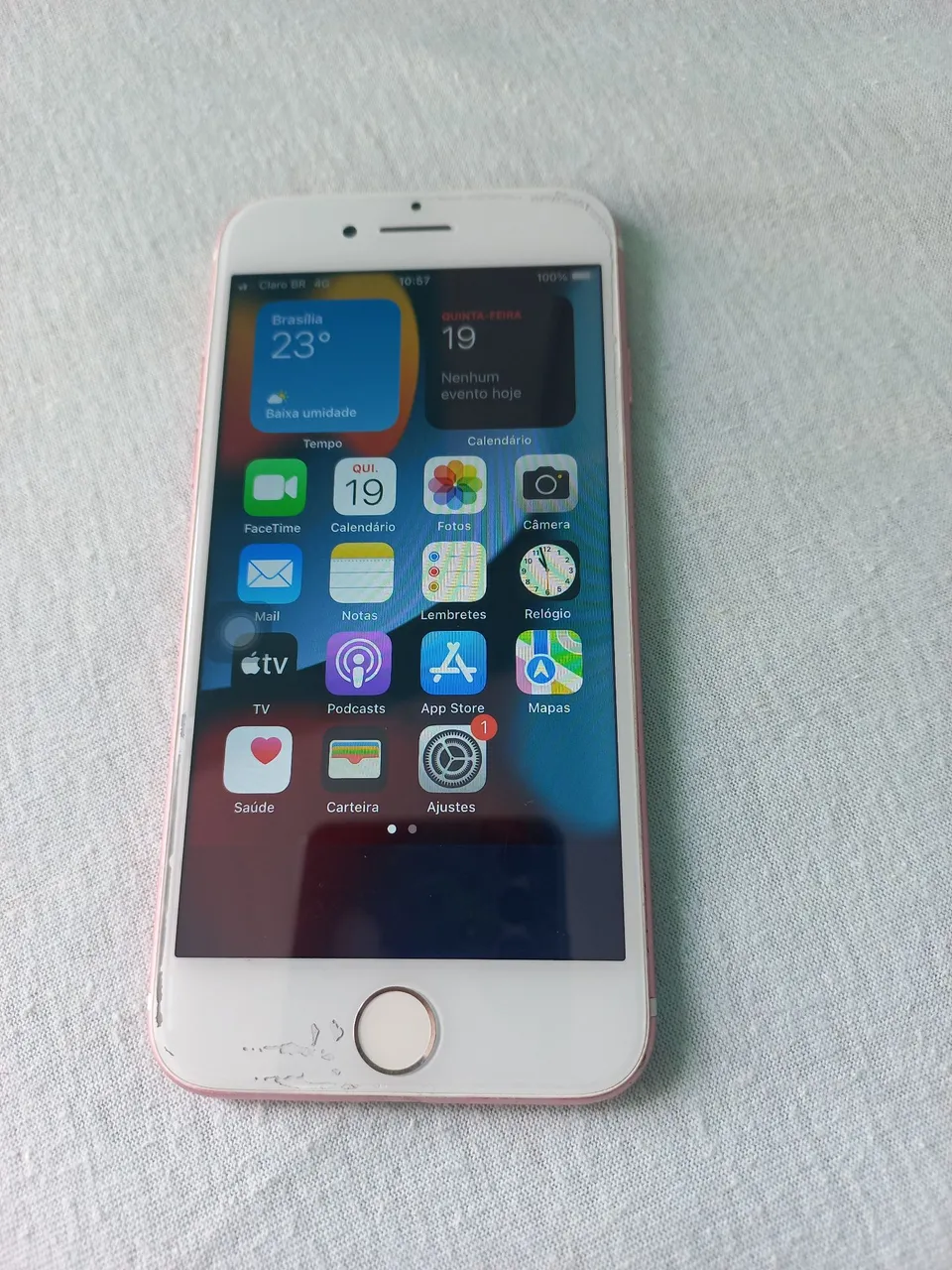 Iphone 7 perfeito, sem marcas de uso.