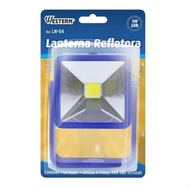 Lanterna Refletora Western LN-54 - LED 3W