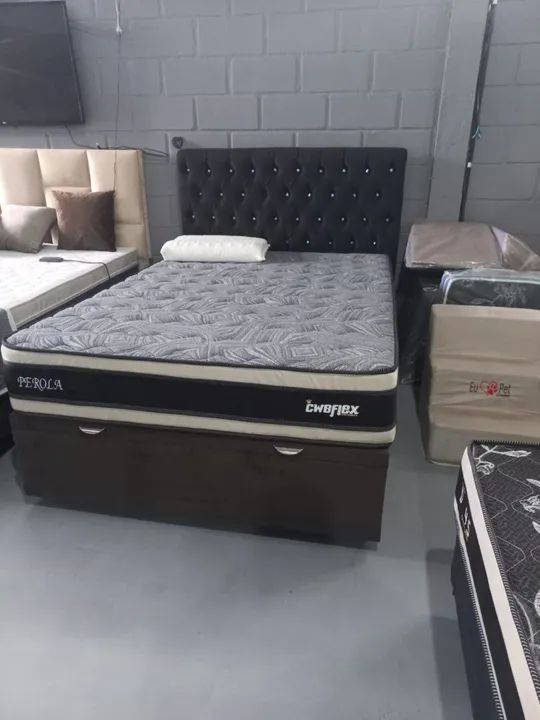 Cama Box Casal.Otimos preços  - Foto 4