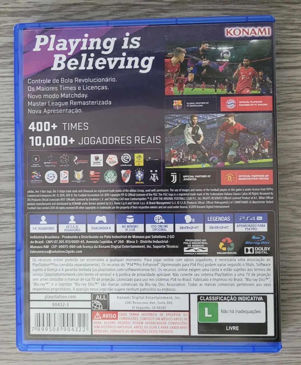 JOGO - eFootball PES 2020 - PS4 - Foto 2