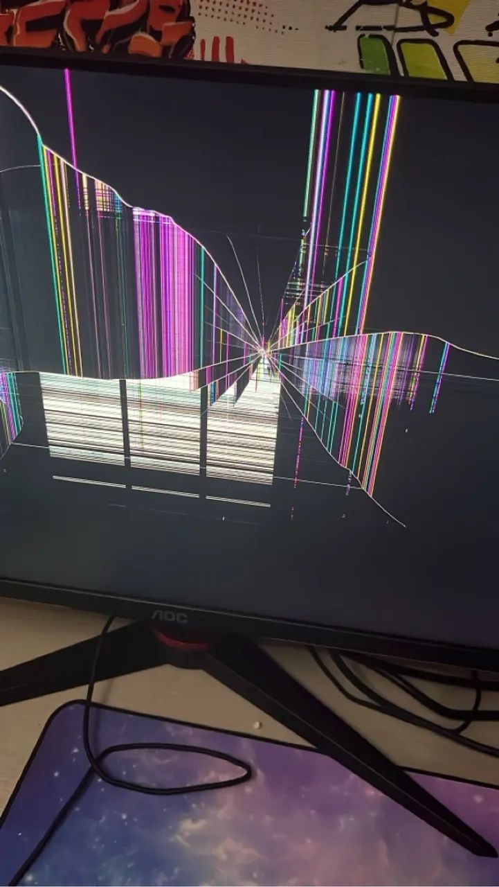 Monitor tela 24 polegadas 165hz - *Quebrado* 