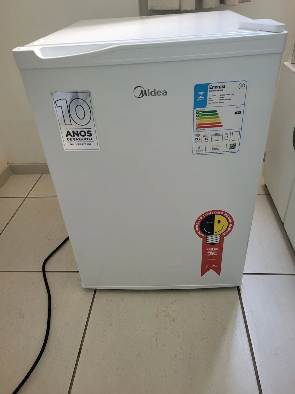 Geladeira Midea 67 Litros - 10 Anos de Garantia no Compressor - Foto 4