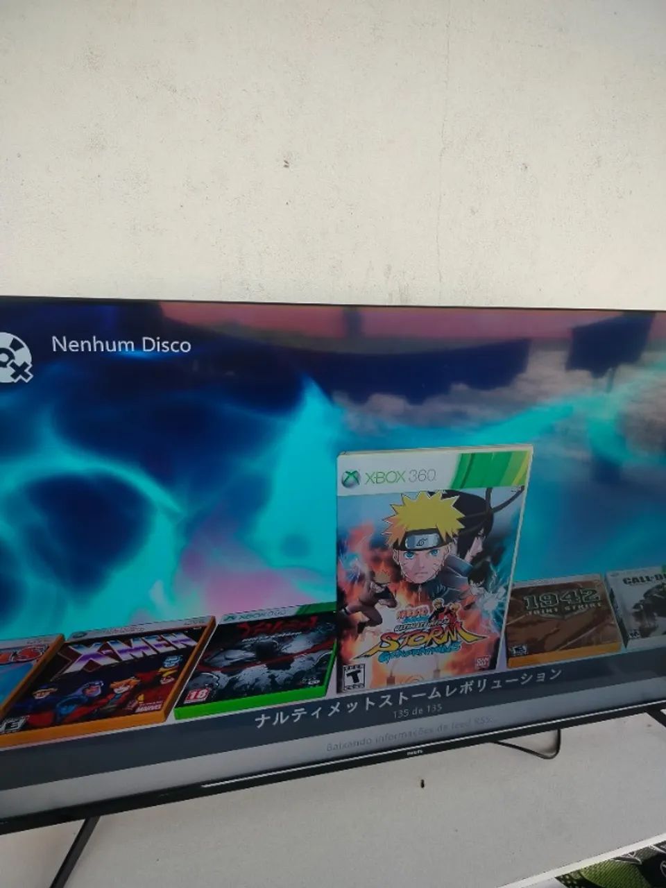 Xbox 360 + 2 controles + 135 jogos - Foto 2