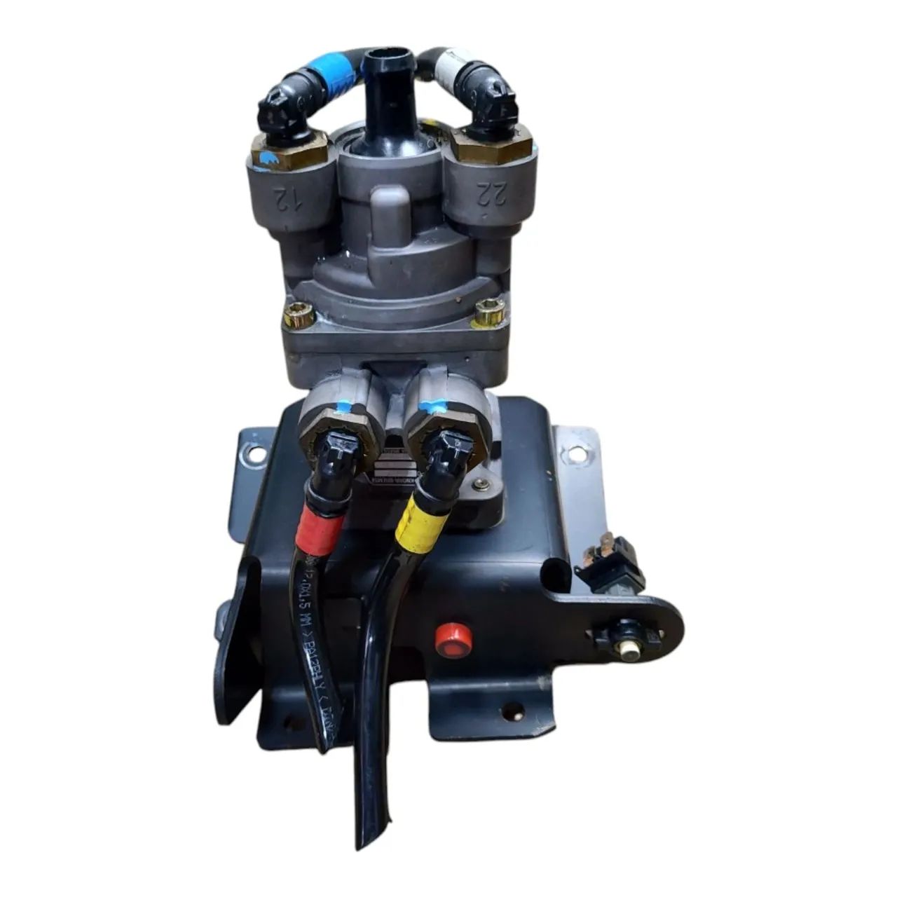 Válvula Pedal Com Suporte Original M. Benz Accelo 1016 E3729 Genuino