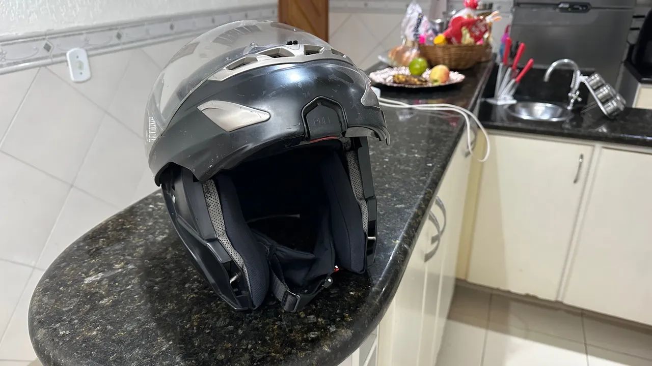 CAPACETE LS2 - FF369 escamoteavel com óculos. - Foto 3