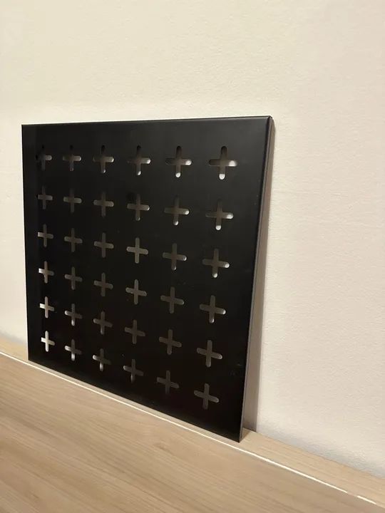 Painel de Imã Preto 40x40cm - Foto 3