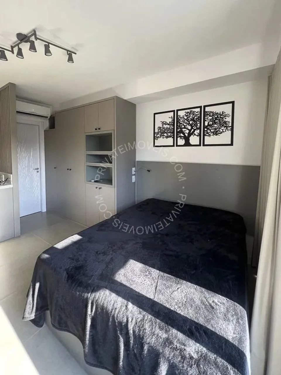 Apartamento Studio mobiliado para alugar no Petrópolis com 1 quarto - Foto 7