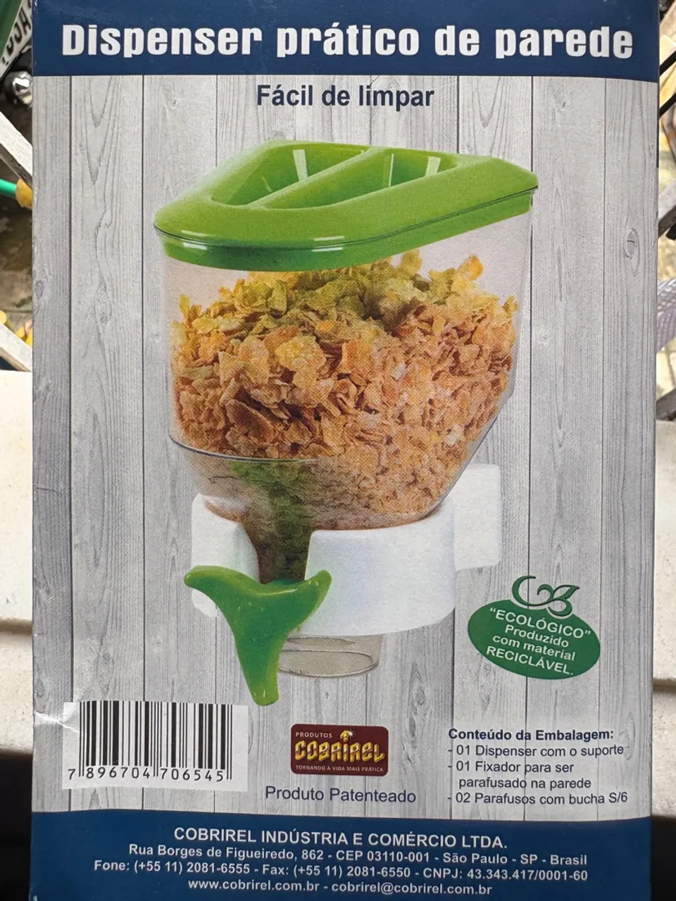 Dispensar para loja açaí