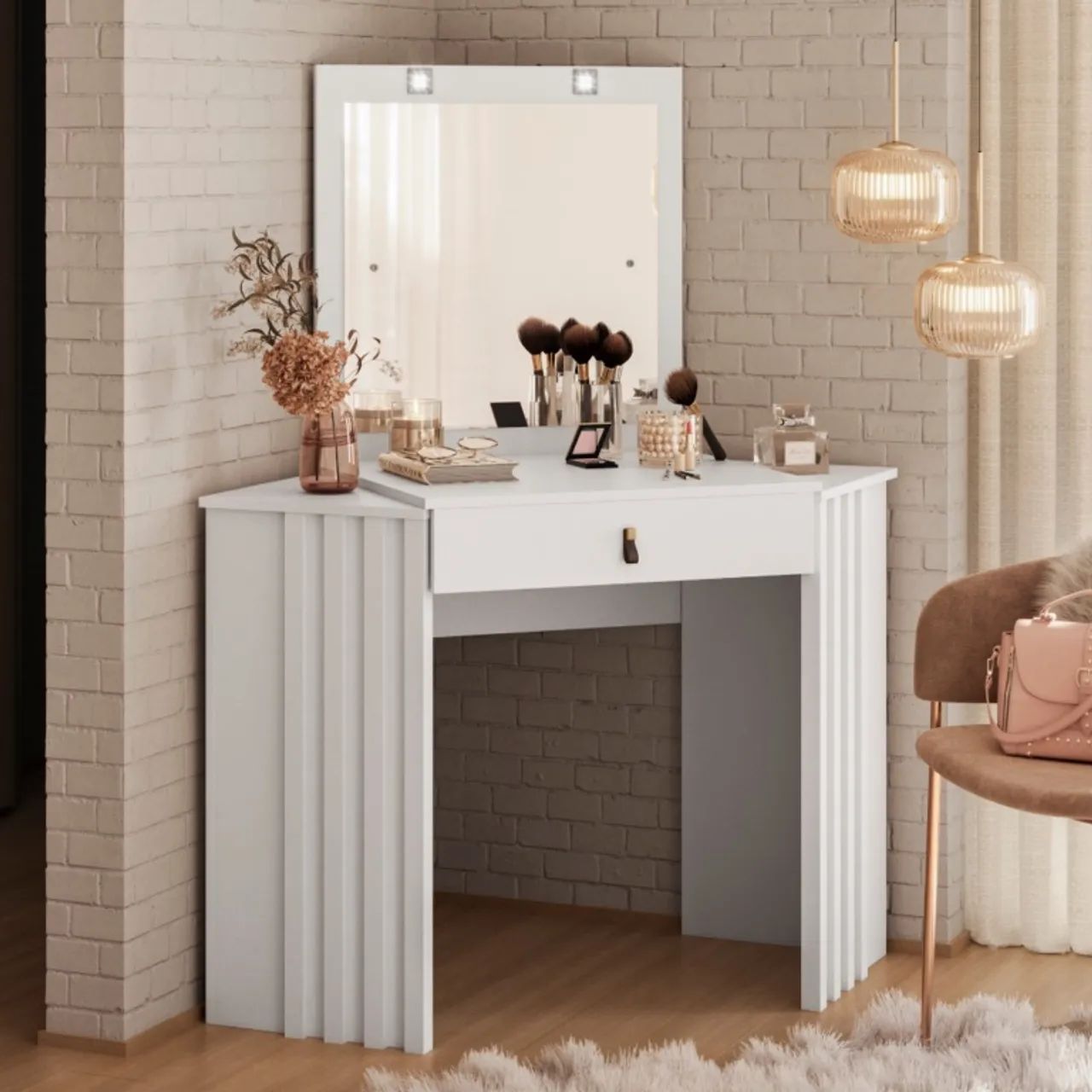 Camarim Canto Glitter Cinamono/Off White tt53 - Foto 2