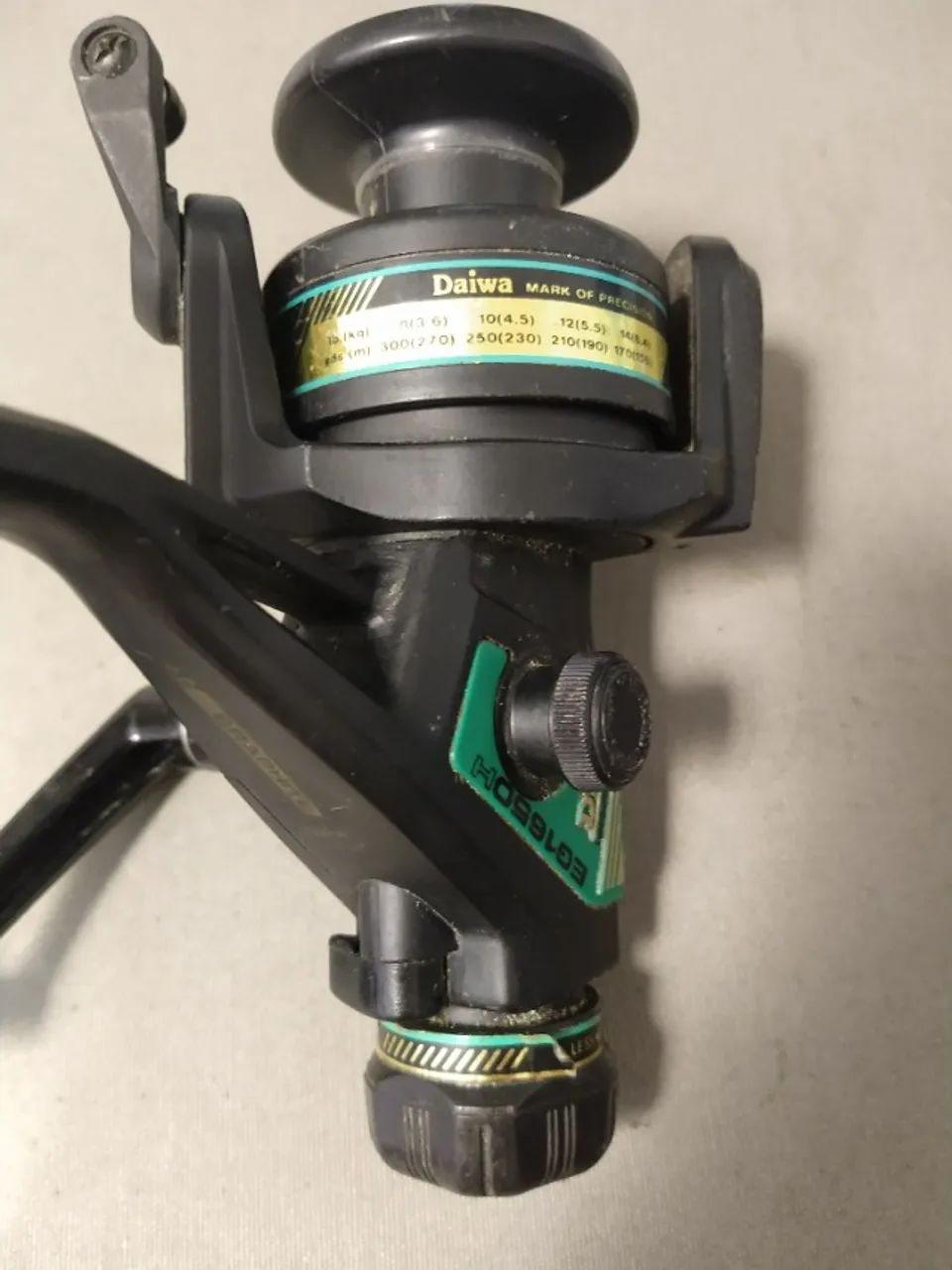 Molinete Antigo Daiwa (Thailand) Eq 1650 Graphite - Foto 4