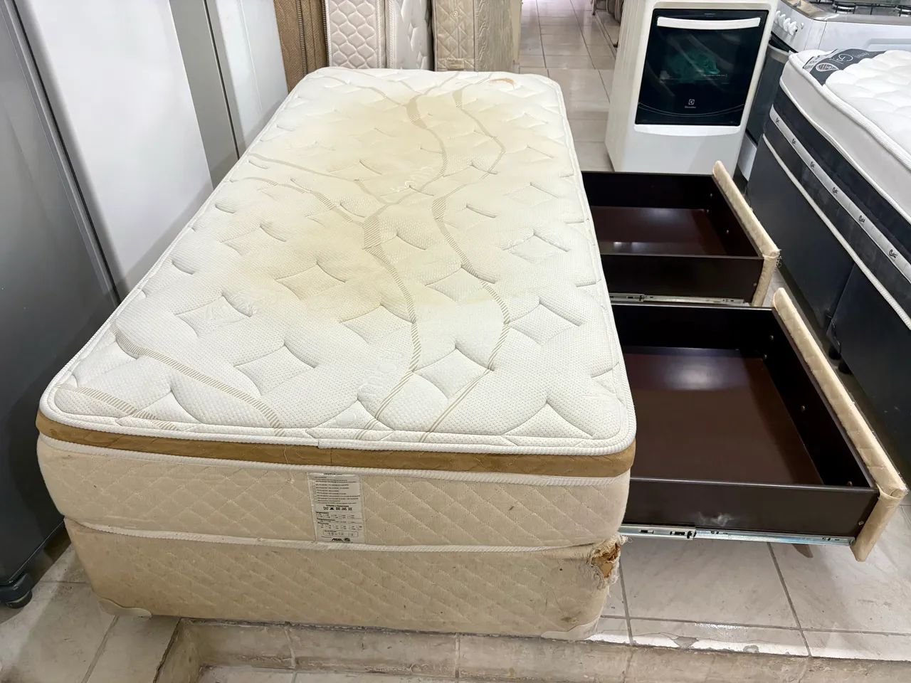 Cama box de solteiro baú , cama de solteiro  - Foto 5