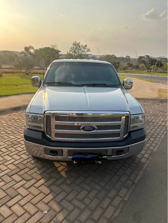 F250 XLT ano 2005 motor MWM 6cc - Foto 2