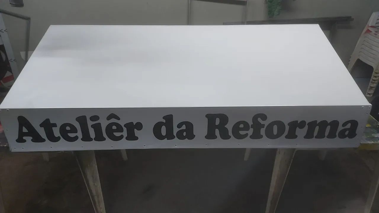 Placas em lona e ACM - Comunicação Visual - Letras caixa em 2 e 3D - Letreiross - Foto 5