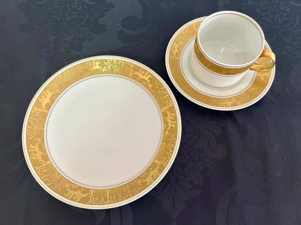Conjunto individual para chá ou café