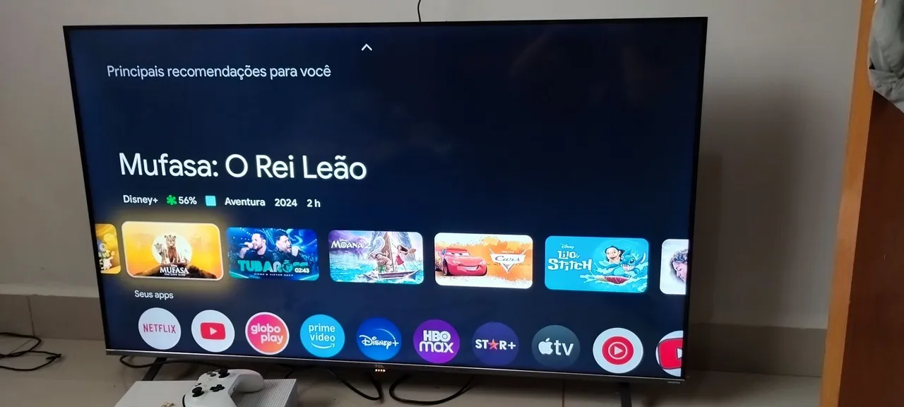 TV 4K UHD QLED TCL 50 polegadas