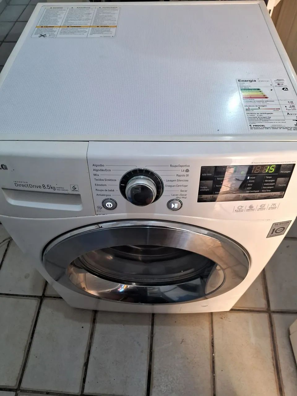 Lava e seca LG 10kg  com garantia e o carreto incluso.  - Foto 3