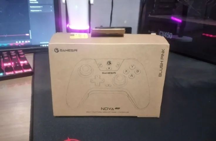Controle Gamesir T4 Nova Lite Sem Fio (PC, Switch, Android) Cor Rosa.64167738739073122
