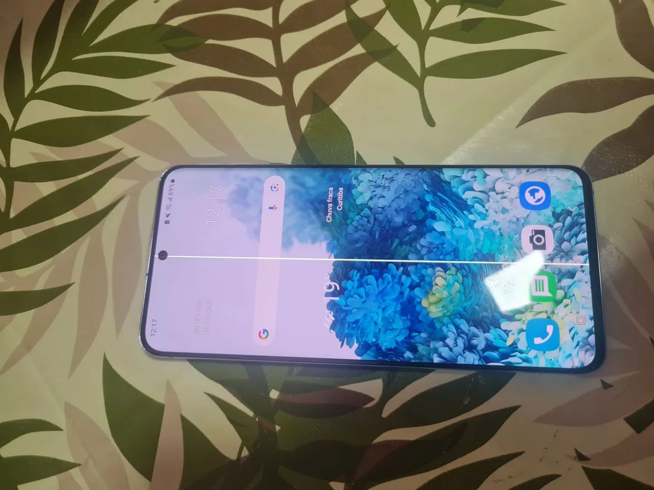 Samsung s20fe defeito 