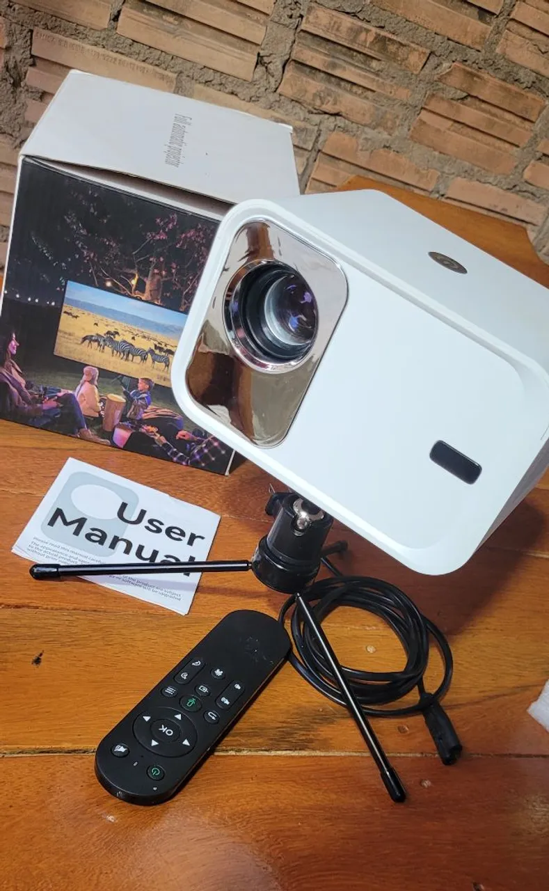 Projetor de imagens alta definição NOVOWIFI