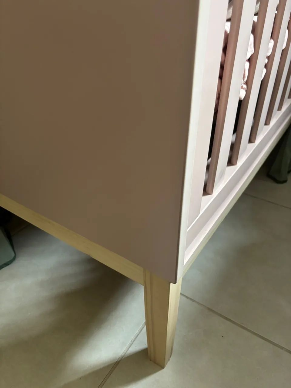 Berço Infantil Rosa - marca Matic - Foto 2