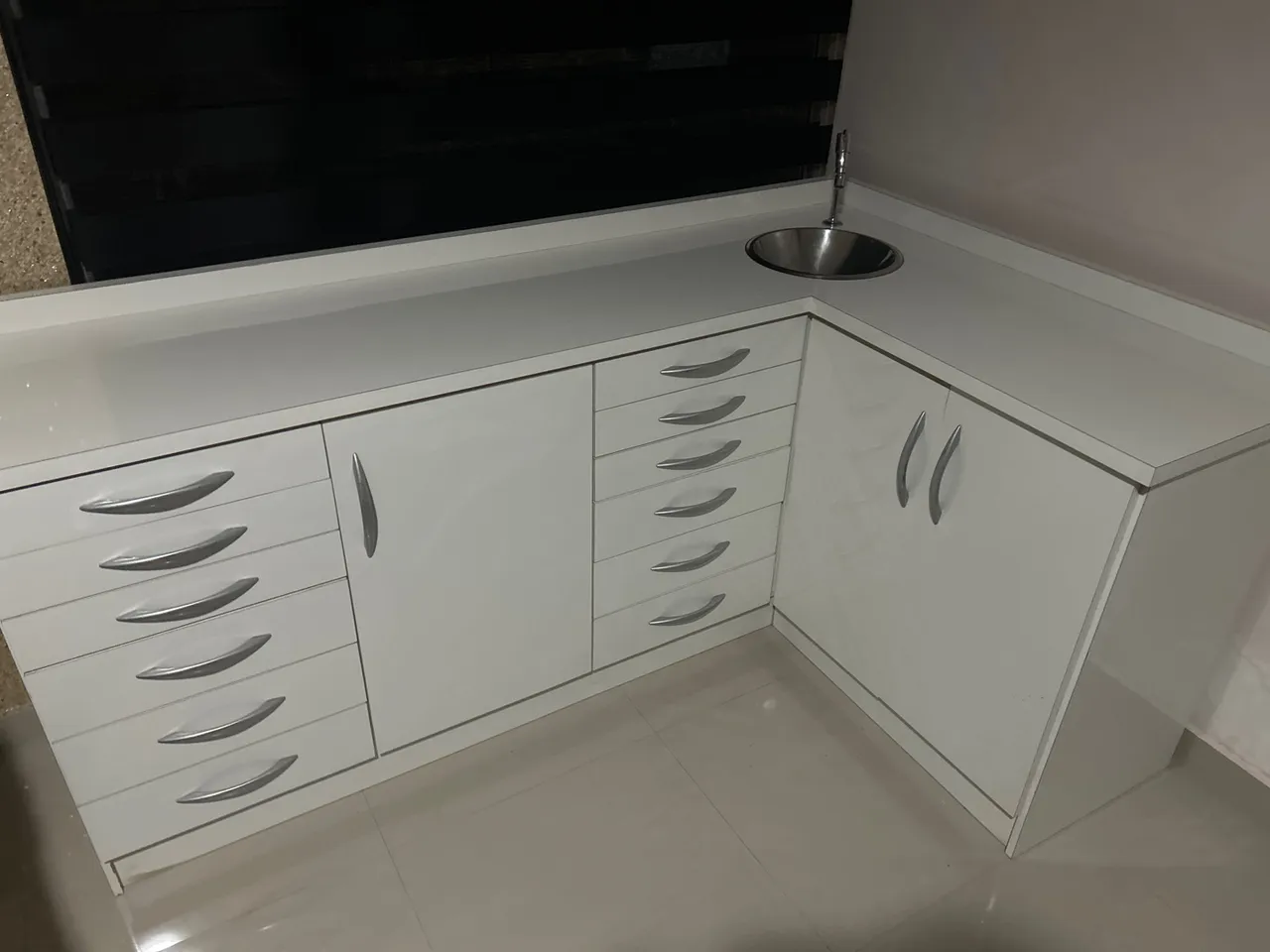 Armário de Parede para Banheiro - Branco