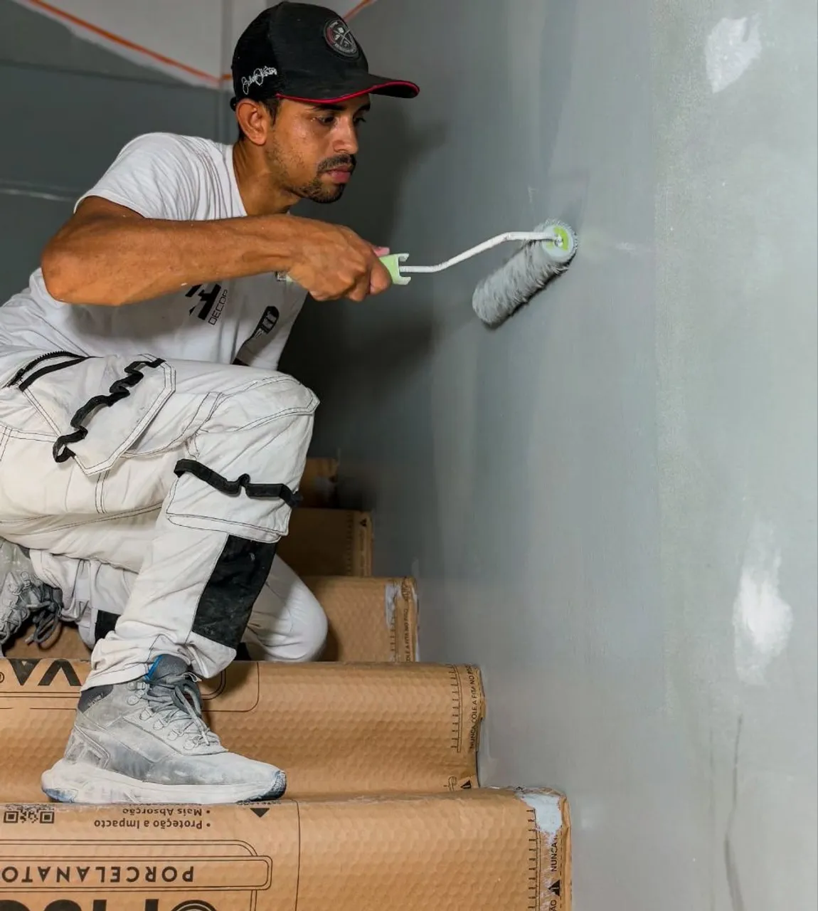 Pintor premium fino acabamento