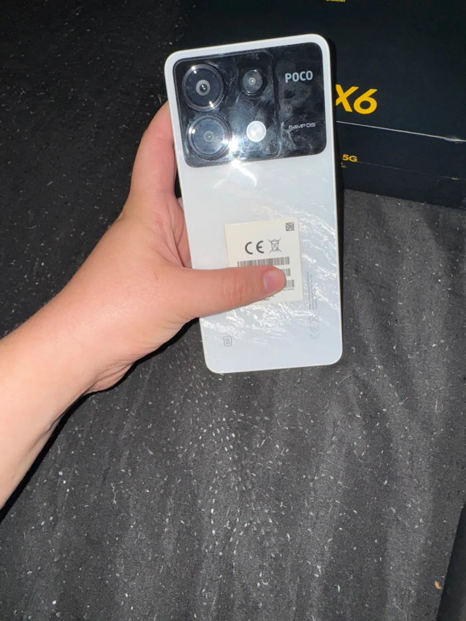 Poco x6 5G 256GB 12RAM + 12 de expansão Semi Novo