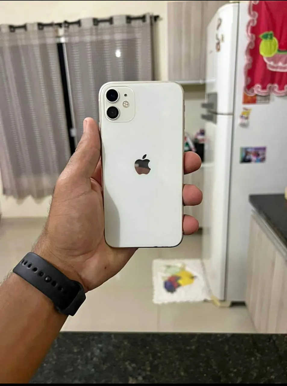 Iphone 11 branco 256 gigas impecável
