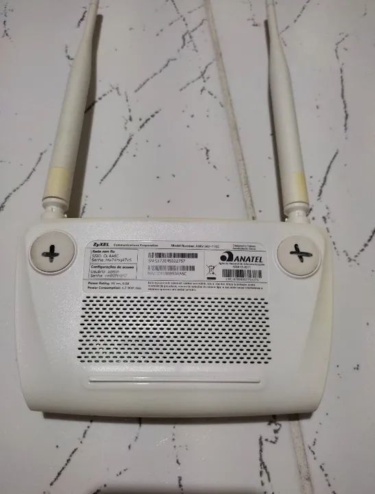 Roteador wireless e modem Zyxel AMG1302-T15C - Foto 3