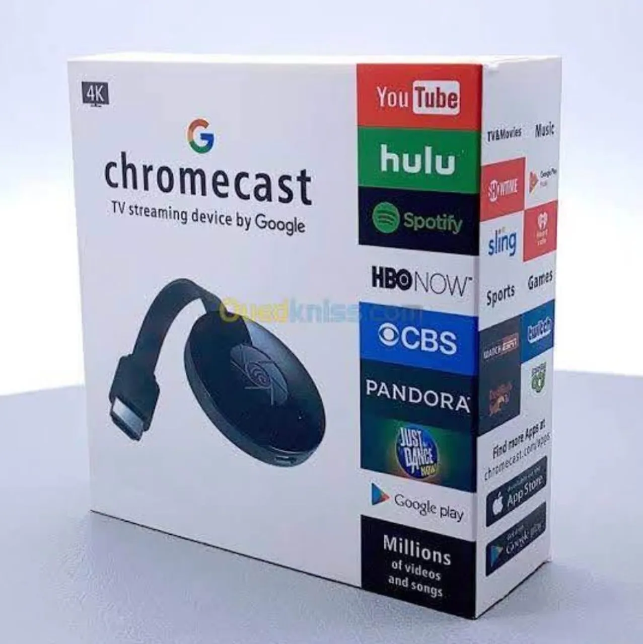 Google Chromecast 4K - Streaming de alta qualidade!