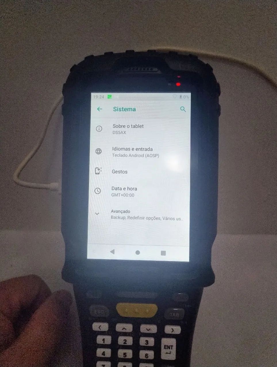 Computador de mão Mobilebase DS5A Android 9.0/ Android 10 - Foto 5