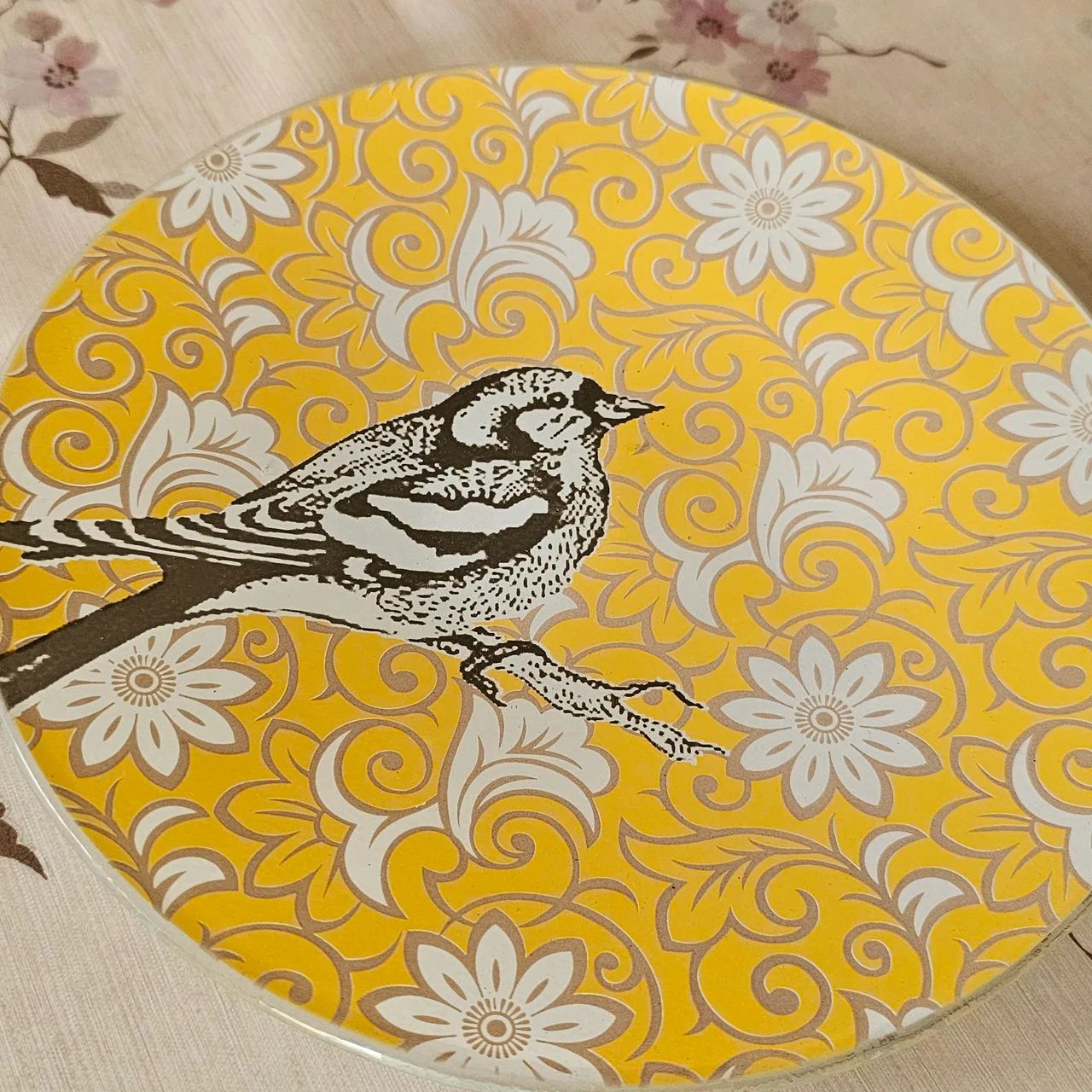 Pratos Decorativos com Estampa de Pássaros - Foto 5