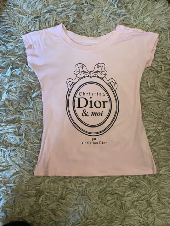 Camiseta Dior & Moi Rosa - Foto 3