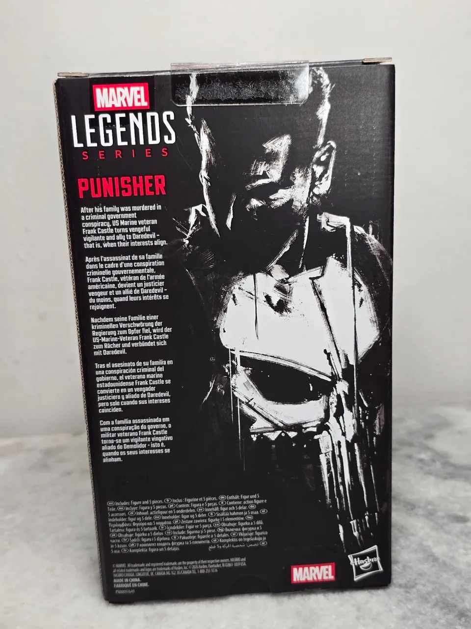 Marvel Legends Punisher O Justiceiro lacrado - Foto 2