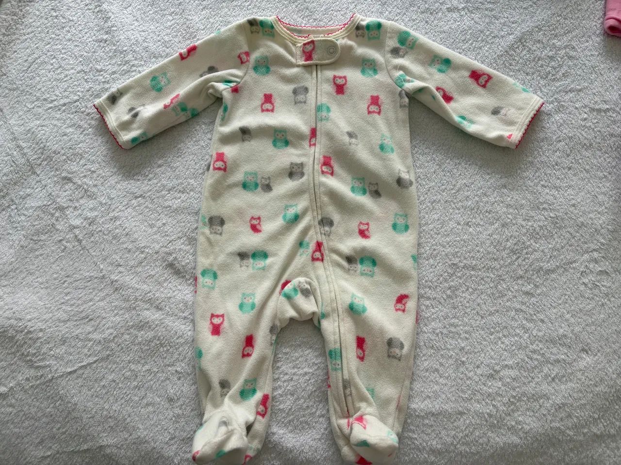 Macacão estampado CARTERS 3 MESES feminino
