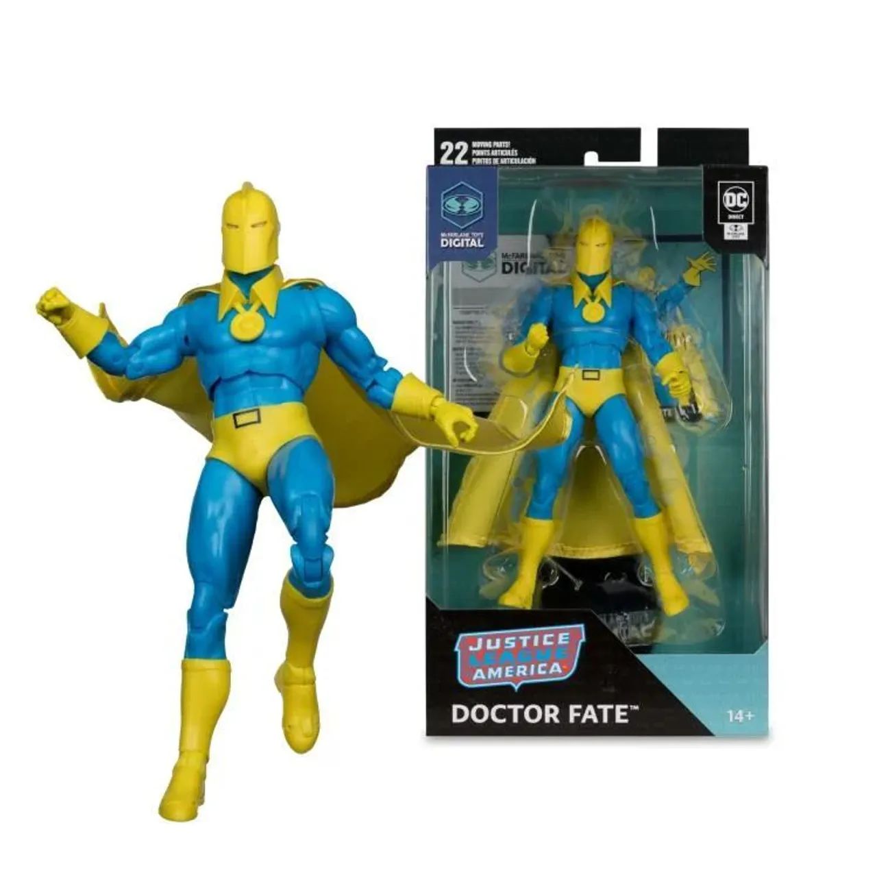 DC: The Silver Age Doctor Fate 7" Action Figure (With Digital Code)