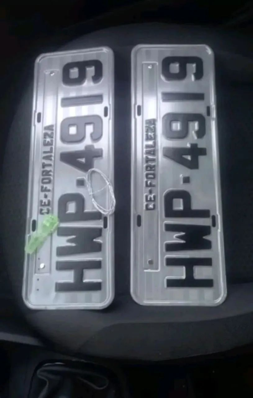 Trabalhamos com placa Mercosul é luminosa para carro é moto - Foto 2