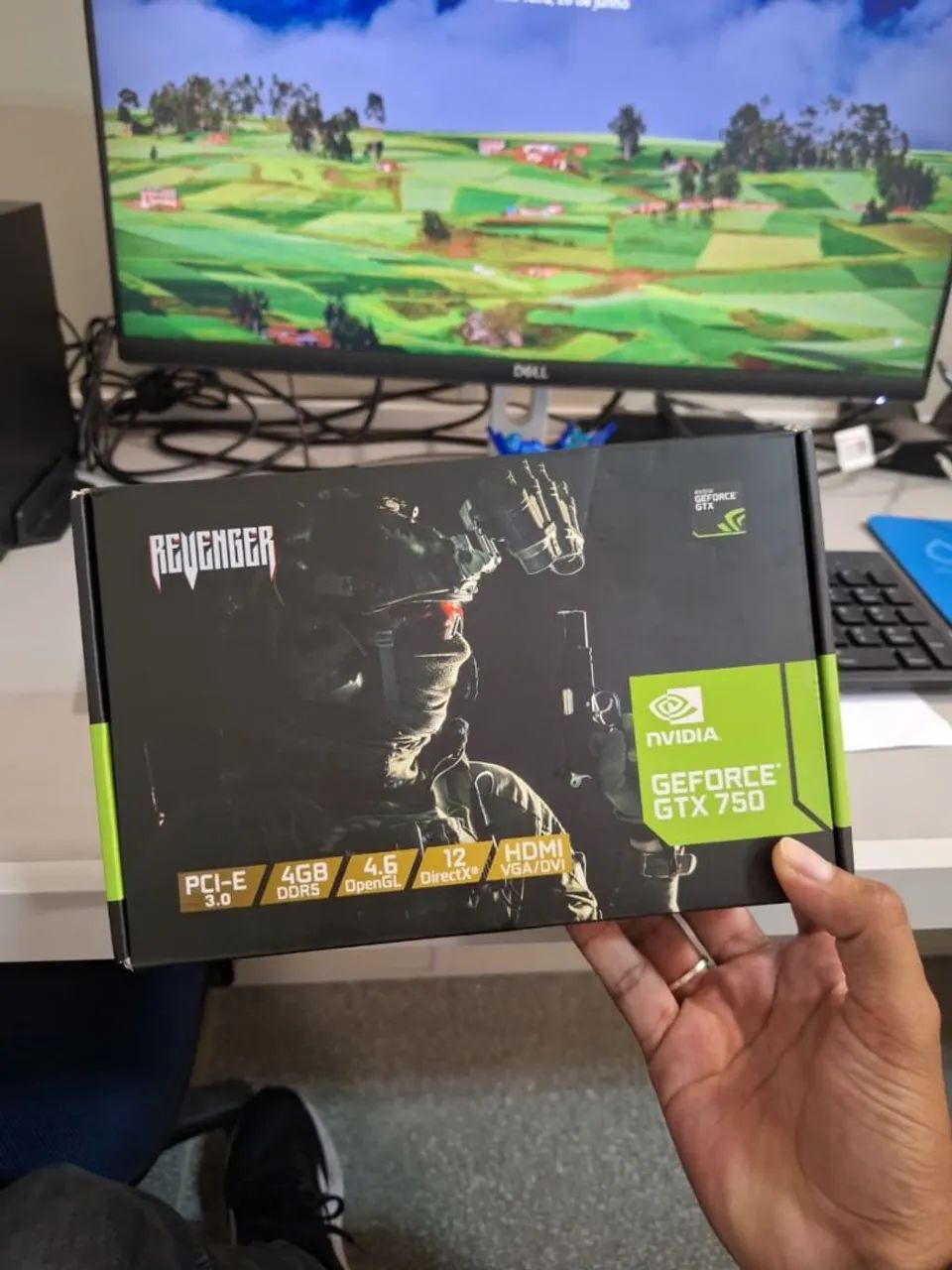 Placa de vídeo Geforce GTX 750 