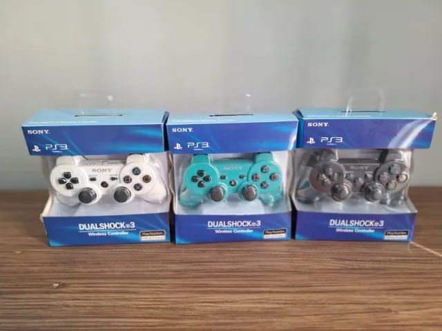 CONTROLE PS3 - NOVO NA CAIXA